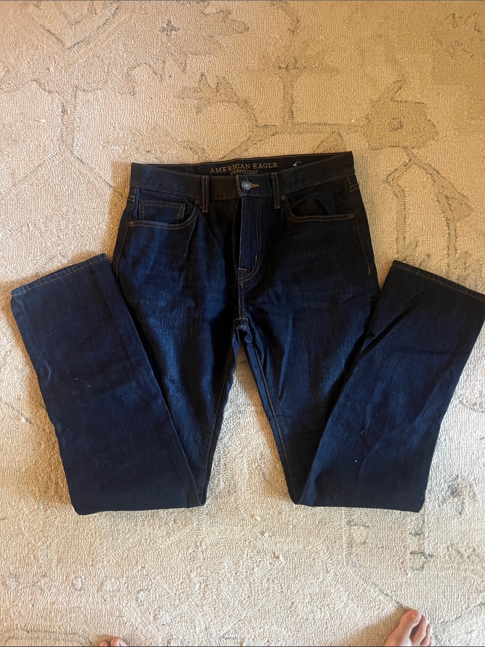 American Eagle Outfitters Men’s Indigo Slim Straight Jeans
